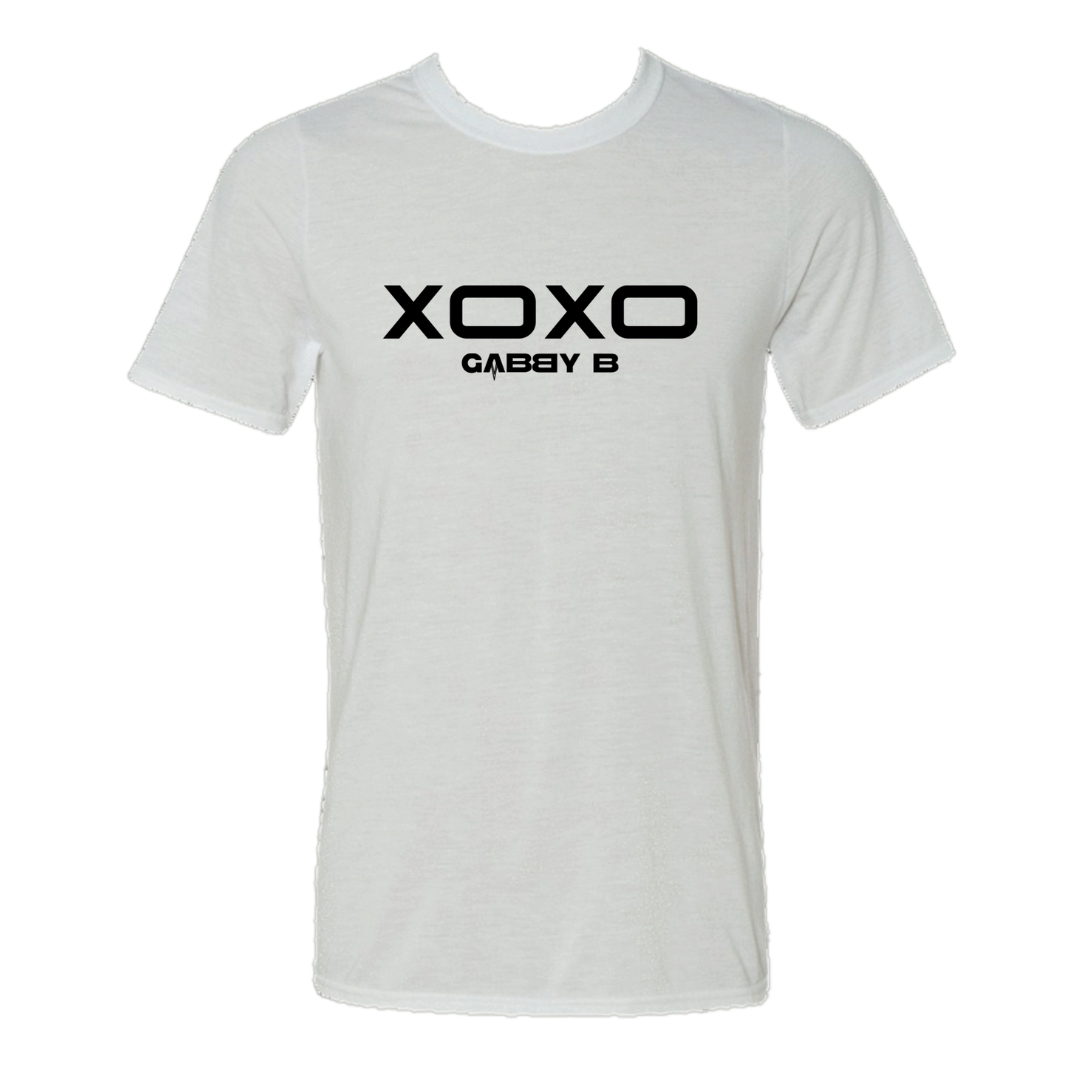 Men's Classic Fit White/Black "XOXO" T-Shirt